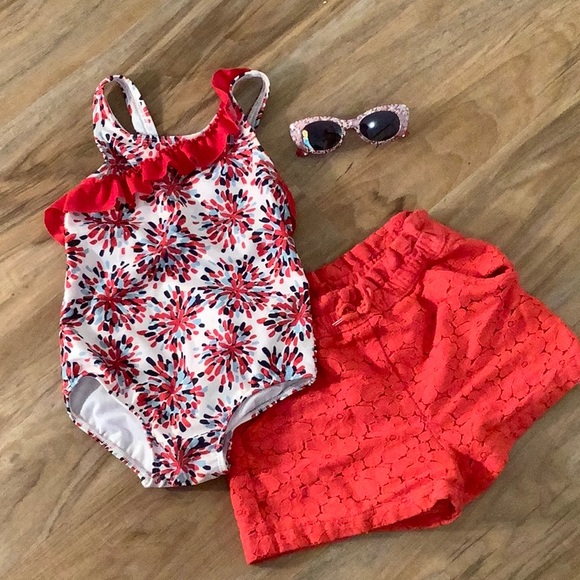 Gymboree Other - Girls swim and shorts